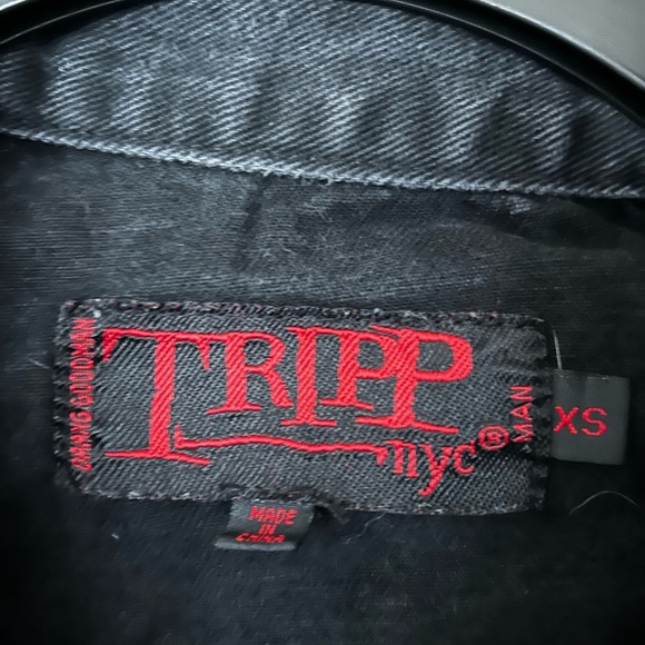Tripp NYC Black Denim Jacket - Picture 8 of 9